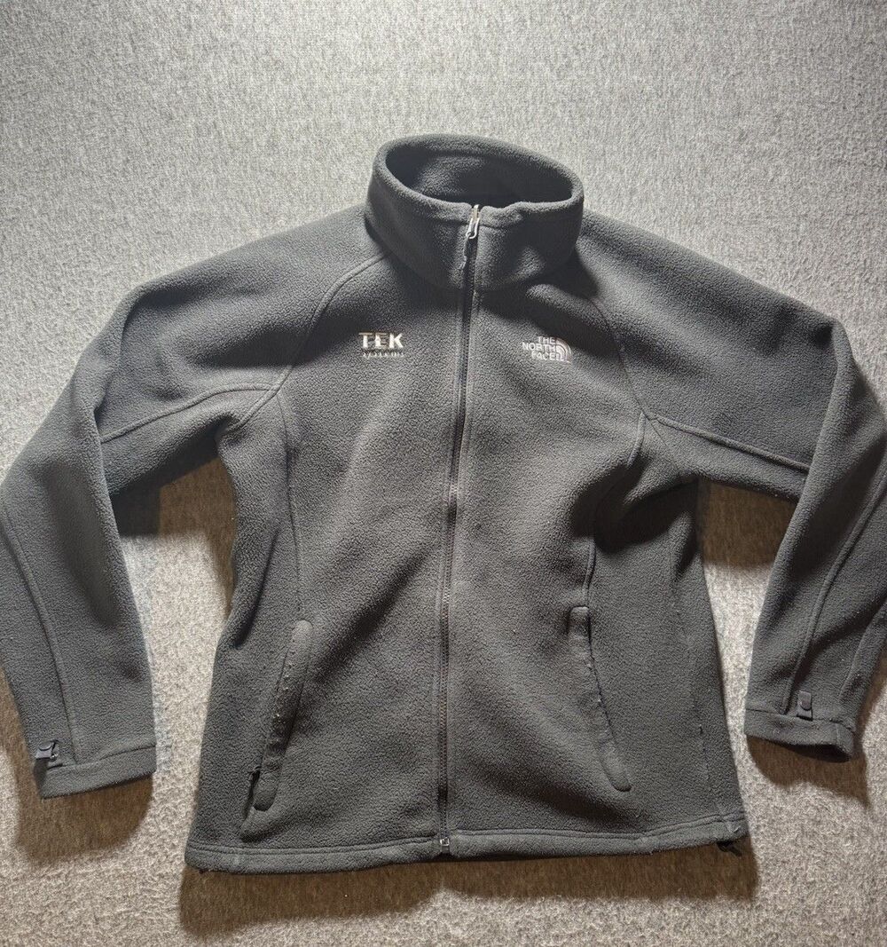 North Face Jacket Womens Large Fleece Full Zip Outdoor Hiking
